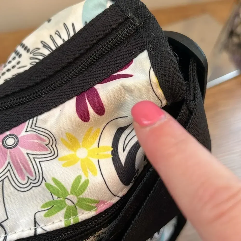 LeSportSac Classic Hobo in Butterfly and Floral Print